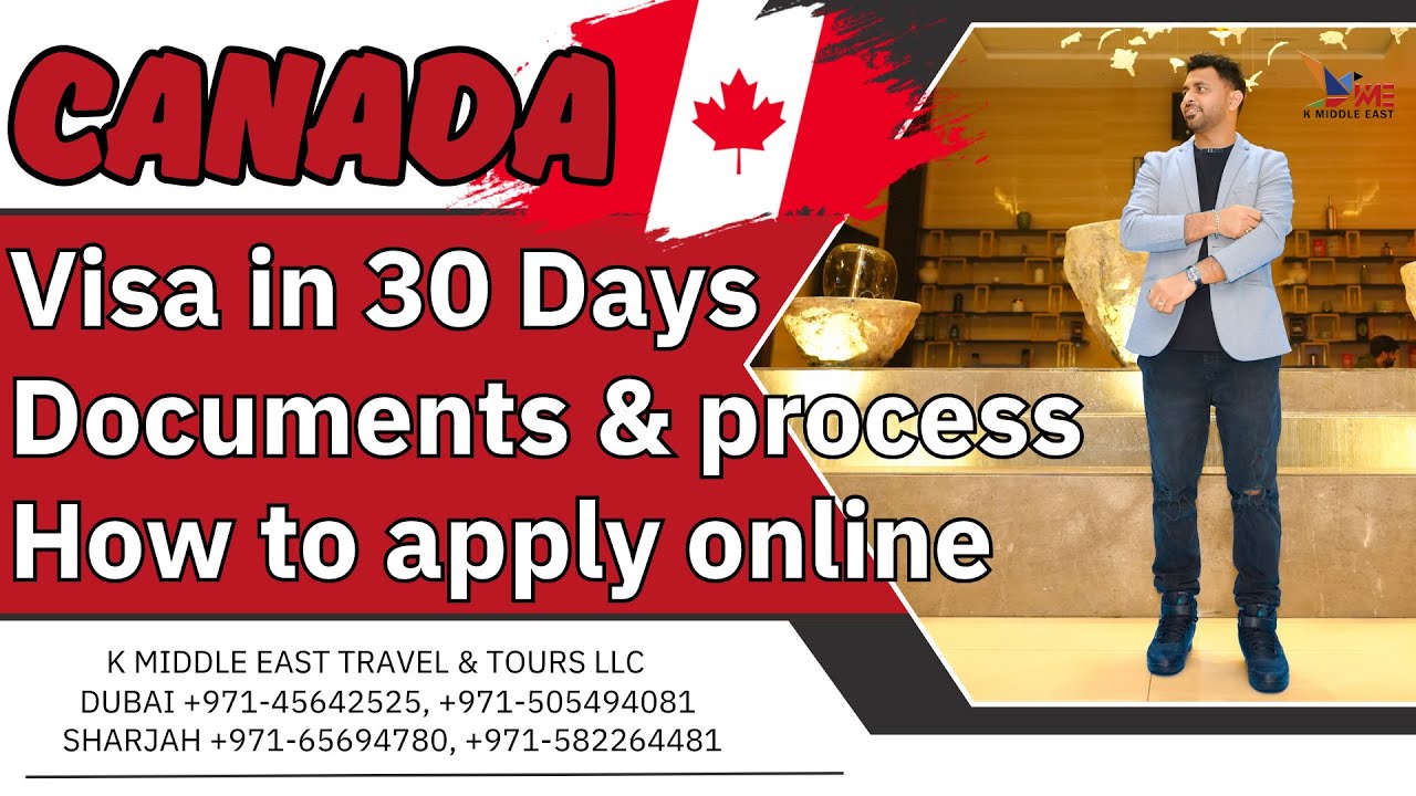 Canada Visa Approval in 30 Days | With Example & Full Process Explained in detail, apply online.