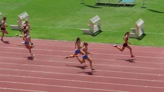 100m Final 16W Riley Day 11.39 +3.7 Qld State Championships 2016