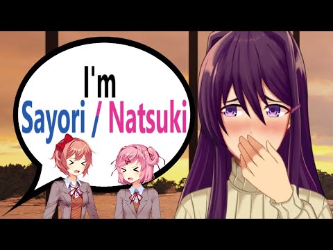 What Happens if you Call Yourself "Sayori" / "Natsuki" ? - Just Yuri Mod