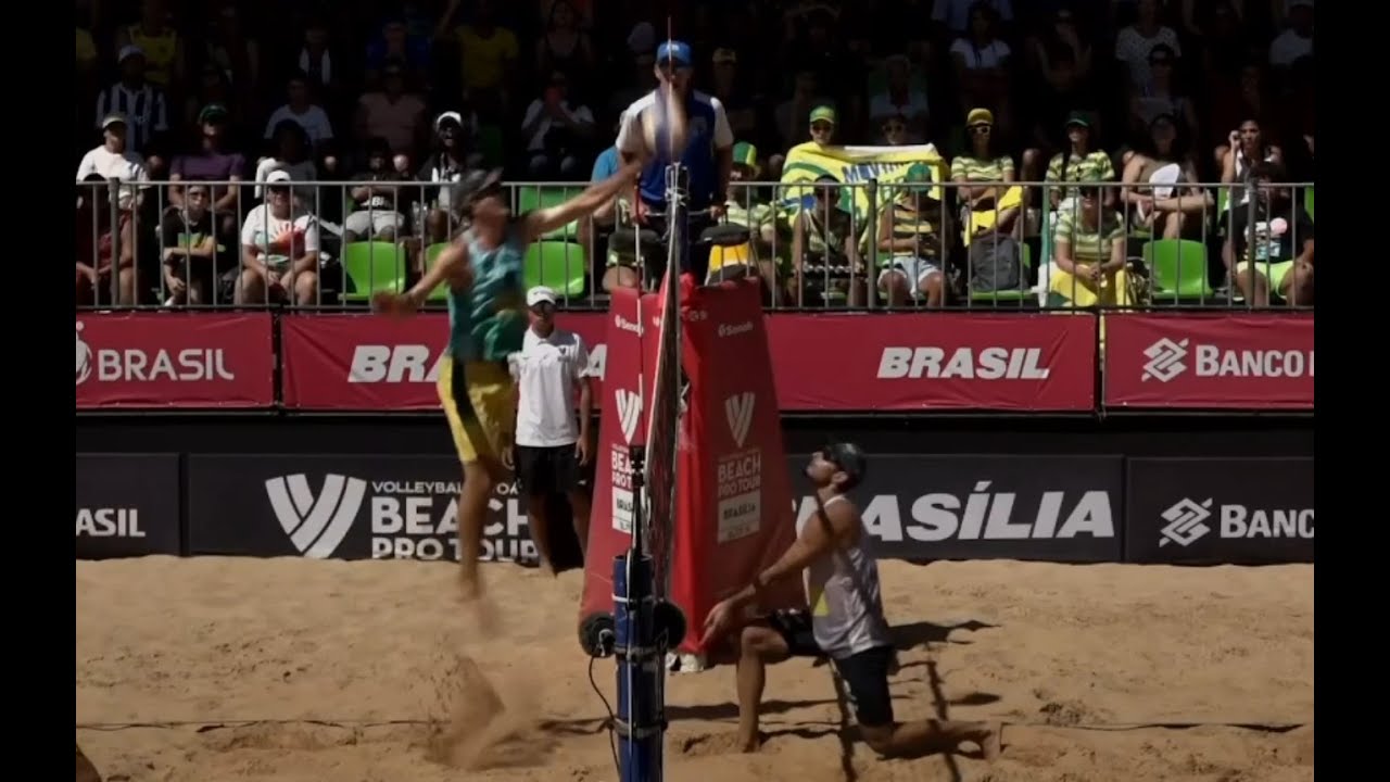 Tight set, no block Beach volleyball rules YouTube