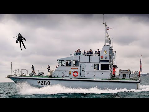 Royal Navy Jet Suit Trials! - Launch & Landing thumbnail