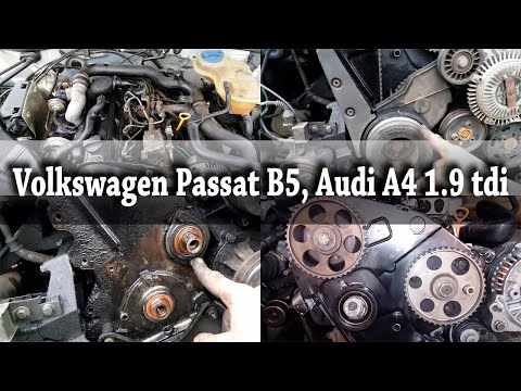 VW Passat, Audi 1.9 Tdi. Подробное и как правильно выставить зажигание.