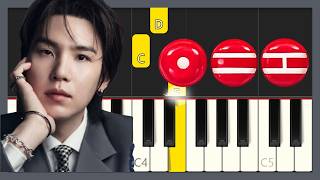 BTS - Like Animals - EASY PIANO TUTORIAL screenshot 4