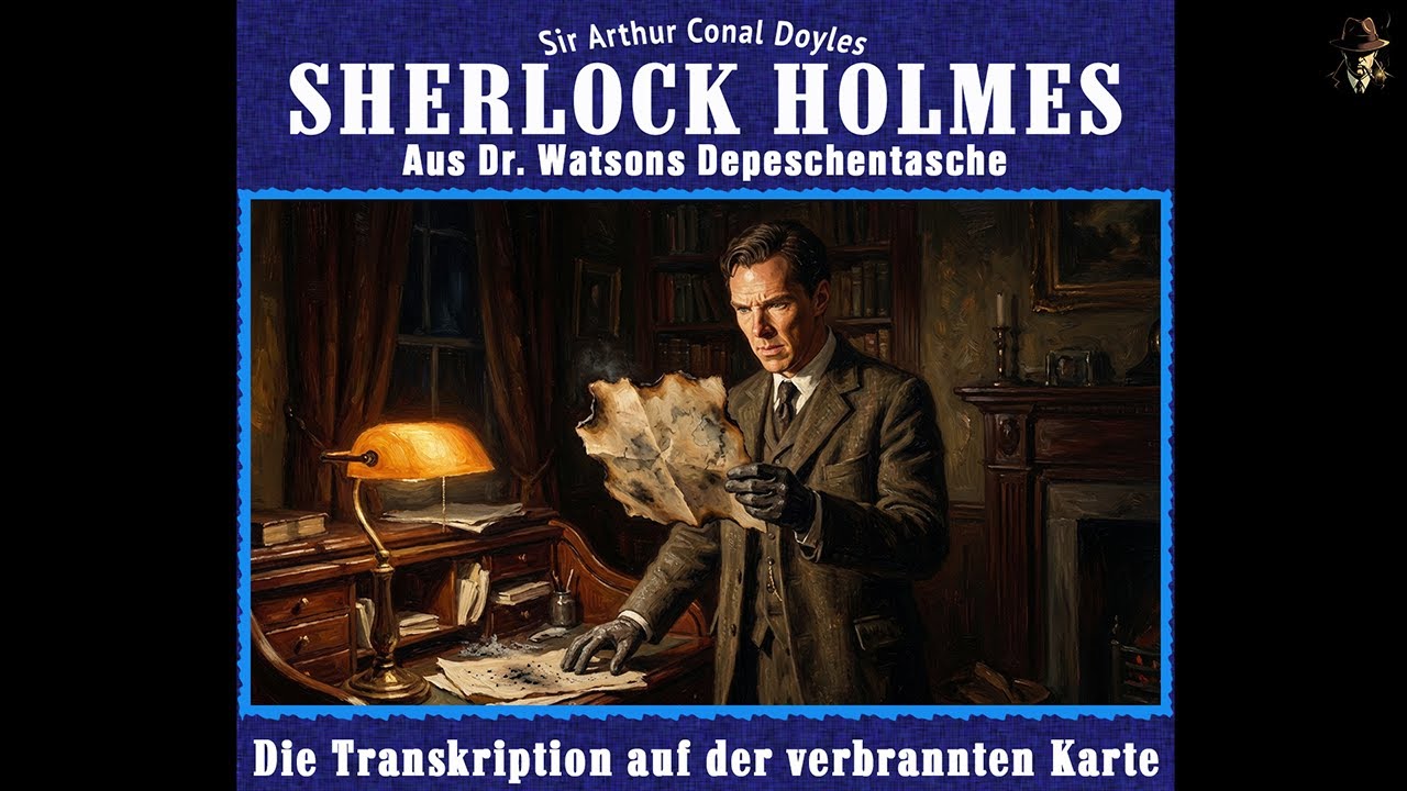 Sherlock Holmes & Die Transkription auf der verbrannten Karte