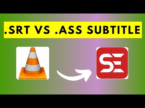 A Sample Video File Using .ASS Subtitles compared to SRT Subtitles - #A Request