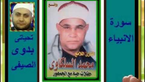 الشيخ محمد السلكاوى سورة الانبياء