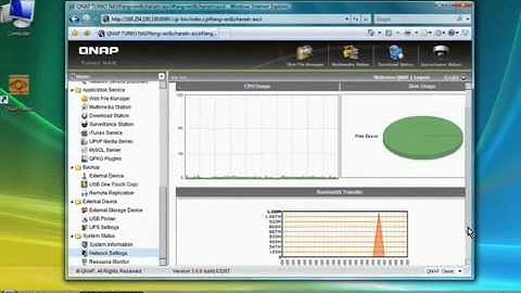 QNAP NAS new ajax web interface ENG
