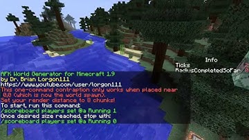 Pre-generate Minecraft 1.9 world chunks while AFK - get rid of block lag!