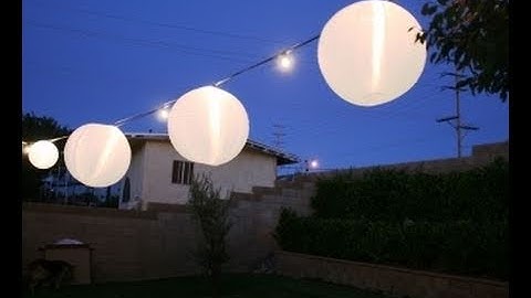 String Lighting Do It From Scratch with DJ Mikey Mike & Direct Sound DMX Controled Long Video