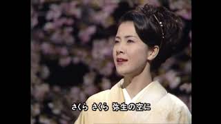 Video thumbnail of "夜桜お七 (Yozakura Oshichi) // 坂本冬美( Fuyumi Sakamoto ) // テレビ東京 (TV Tokyo)"