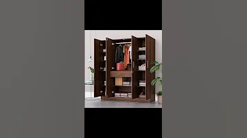 Fabtro Technologies 4 Door Almirah Wooden Made In India 