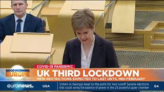 UK third lockdown: New restrictions expected to last until mid-february