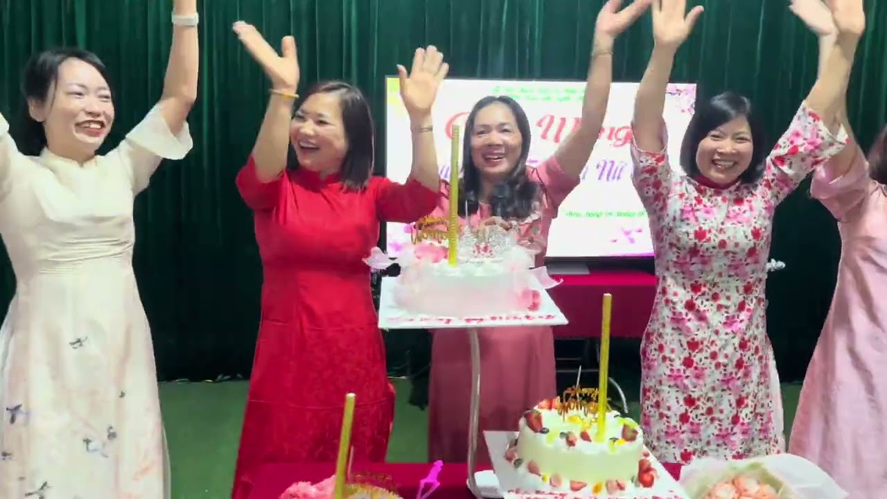 Kỉ niệm ngày quốc tế phụ nữ 8/3 - Trường mầm non Bạch Long