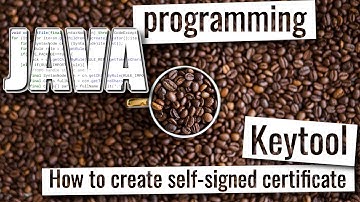 How to create self signed certificate using Java Keytool and OpenSSL