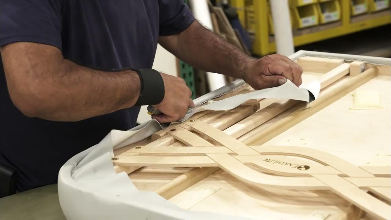 How to reupholster a massage table YouTube