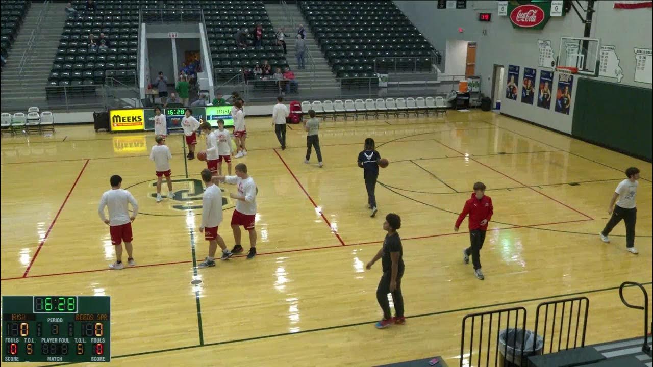 Springfield vs Reeds Spring High SchSpringfield vs Reeds Spring High School Boys' Varsity