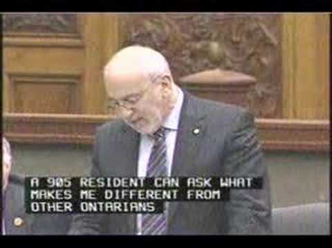 MPP Peter Shurman - Question Period March 25, 2008