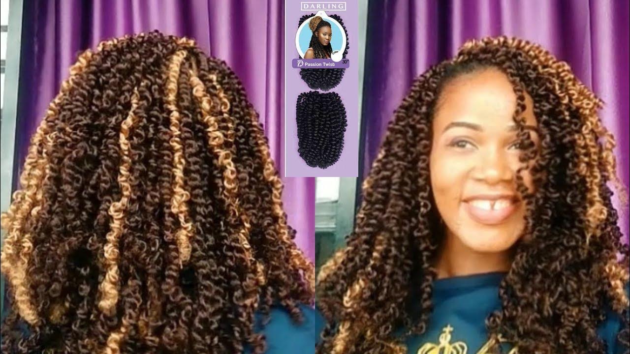 DIY CROCHET PASSION TWIST PRETWIST DARLING PASSION TWIST FULLER