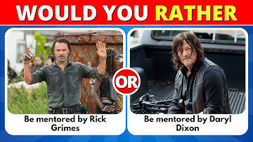 Would You Rather...? 🤔 The Walking Dead Hardest choices EVER... 🧟🎬