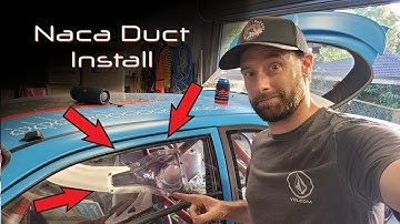 Naca duct and polycarbonate window insert - cooler cabin temps!