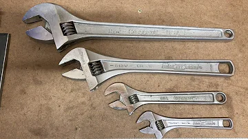 Adjustable Wrenches (Work Tool Update)!
