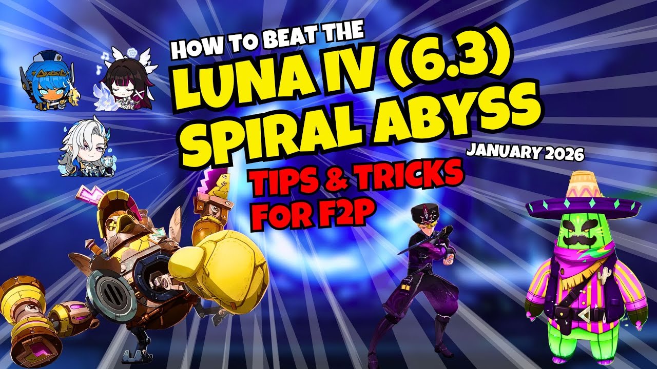How to BEAT the Luna IV/6.3 Spiral Abyss - F2P Guide with Tips and Tricks