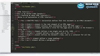 Chapter 2 Lesson 2: HTML Tutorials