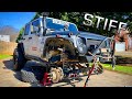 Why Does My Jeep Have Sloppy Steering? COMPLETE Jeep JK Front End OVERHAUL! (Steer Smarts)