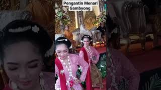 Pengantin Bisa Menari Gambyong Pareanom