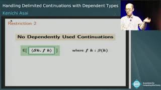 Handling Delimited Continuations with Dependent Types