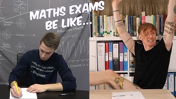Maths Exams be like...