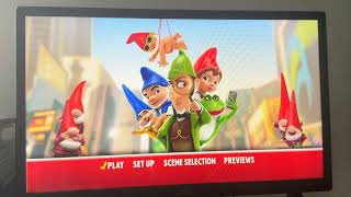 Sherlock Gnomes 2018 DVD Menu Walkthrough