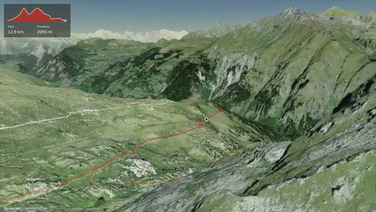 Cabane Brunet - Cabane Panossière ∆ hiking trails ∆ 3d-trail.com/switzerland/