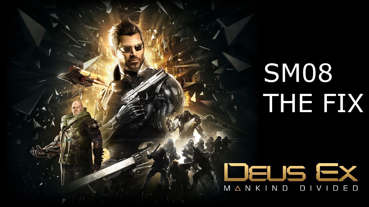 square enix music Deus Ex Mankind Divided Walkthrough Part 24 PC (NO COMMENTARY)