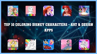 Top 10 Coloring Disney Characters Android Apps screenshot 4