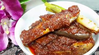 Sambal Terung Keri Cara Masak -Rjnina