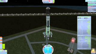 Kerbal Space Program with SSJGazhan99 career mode quest 16 test t 70 radial mount decoupler & mk 55
