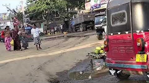 Gelioya Town after the flood  28. 11. 2025 -  Flood  devastated, and crippled almost everything in .