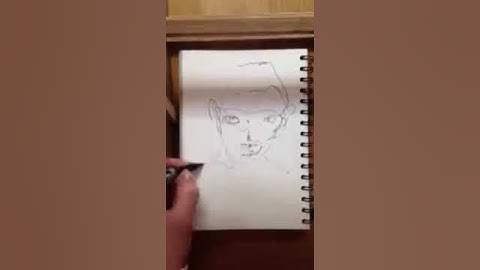 Continuous Line Drawing Time Lapse