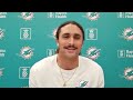 Lonnie Johnson Jr, Greg Dulcich, David Ojabo meet with the media | Miami Dolphins