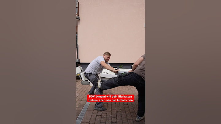 POV: Jemand will dein Bierkasten stehlen, aber man hat AirPods drin 😂| Nikolaj