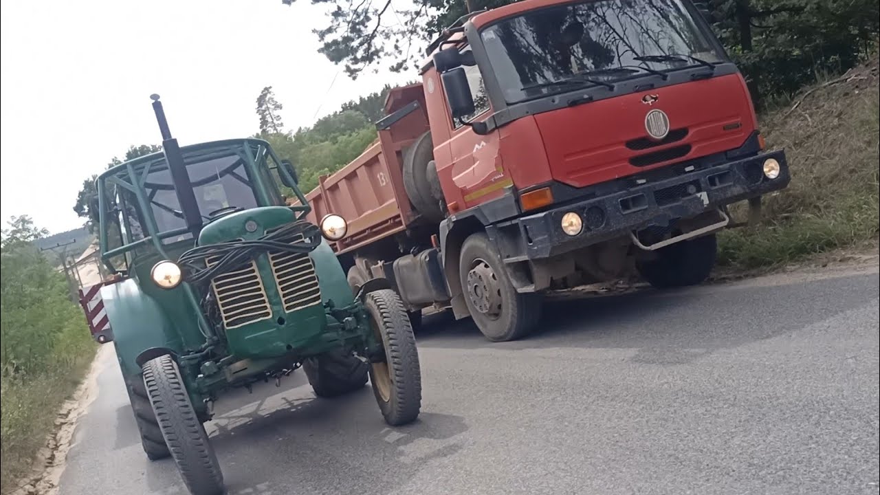 Zetor 50 Super  Děda po 40.letech  v Pískovně Bzenec
