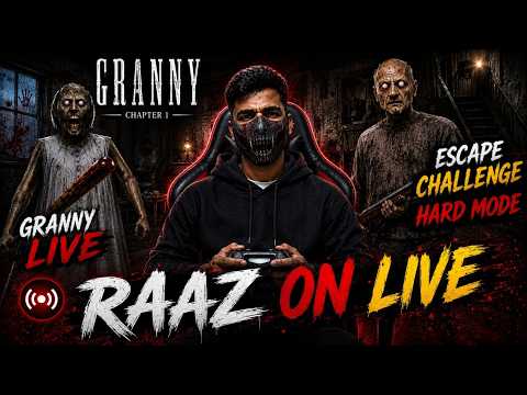 GRANNY LIVE NOW 🔴 | Can I Escape Before Granny Catches Me? #shorts #granny #shortsfeed #horrorgranny