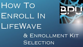 How To Enroll in LifeWave