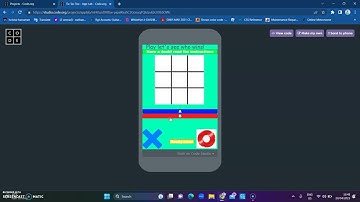 Tic Tac Toe Code.org - Gowtham Sanjay