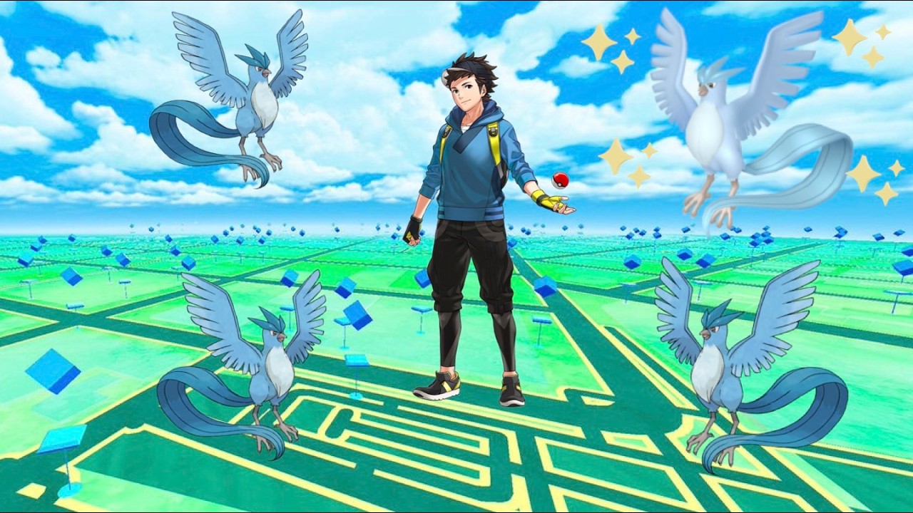 I did Articuno raids in Pokemon Go until I got a shiny