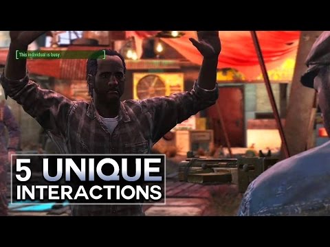 Fallout 4 - 5 უნიკალური Interactionspart 2