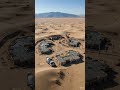 AI time-lapse: Desert Eco-Resort Compound #drone #home #architecture