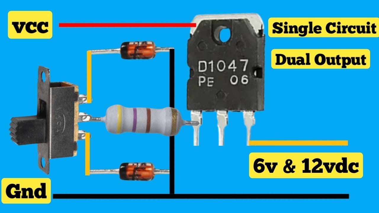 Самодельный преобразователь 6 В и 12 В с входного напряжения 8–30 В | Одноконтурный, двухвыходной...