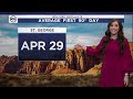Afternoon weather forecast for April 18, 2024